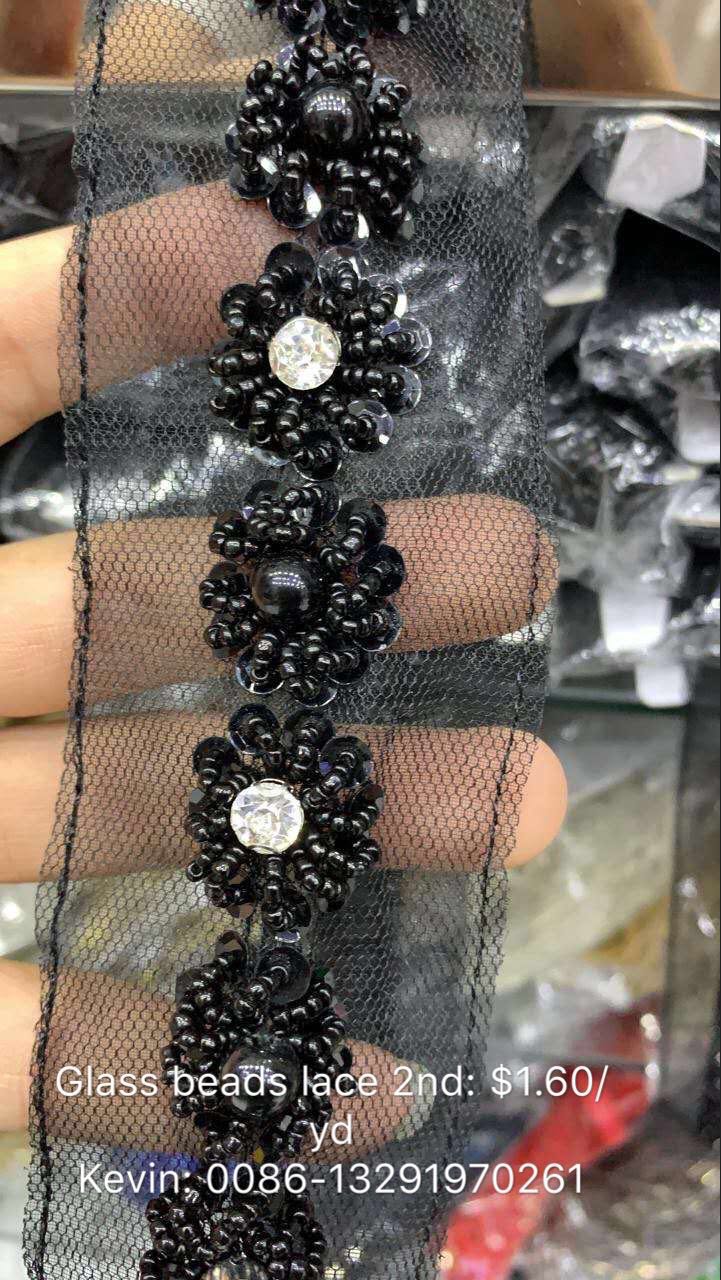 Glass Beads Lace 2#